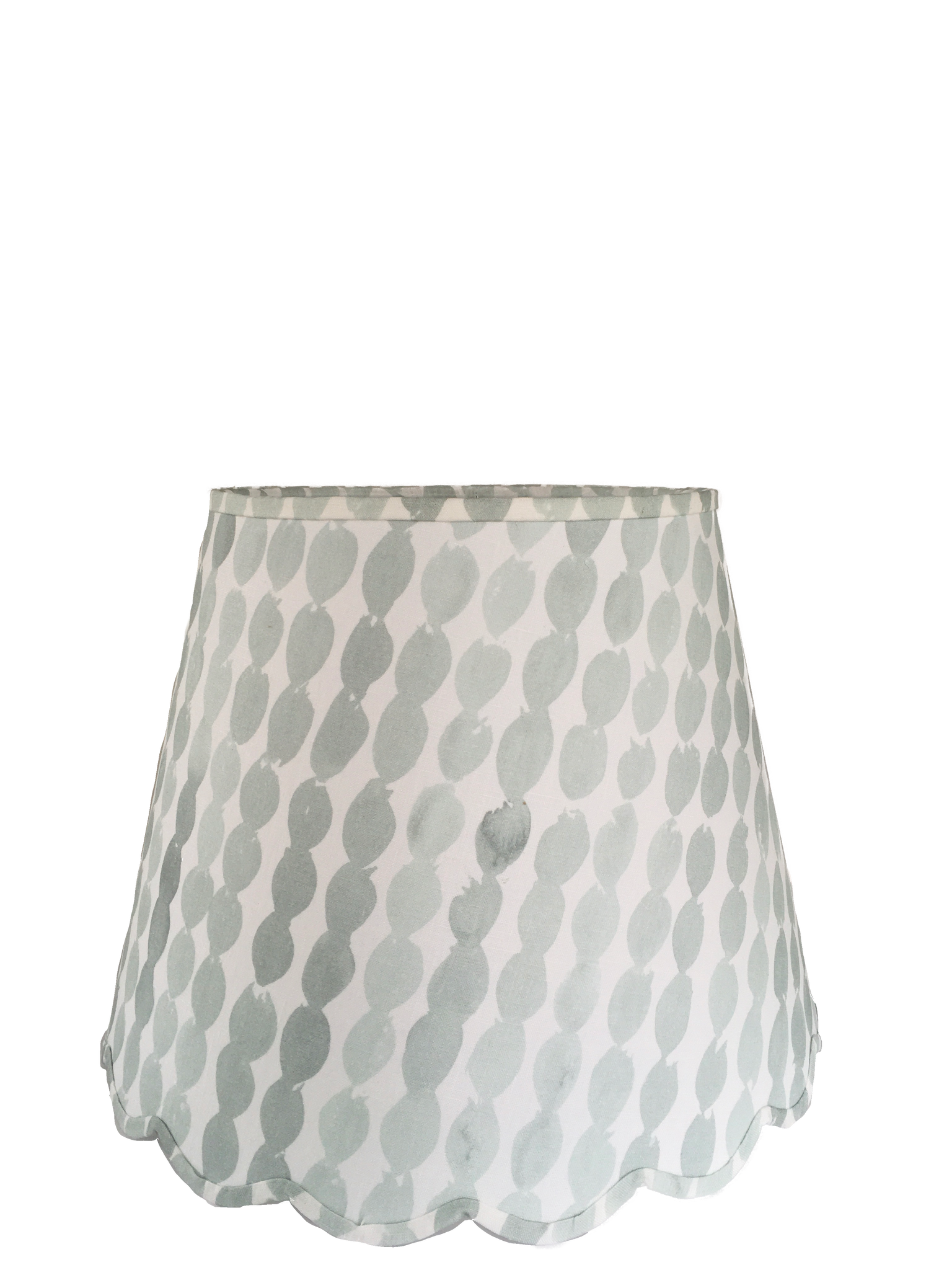 Dotted Swiss Pool Scalloped Lamp Shade