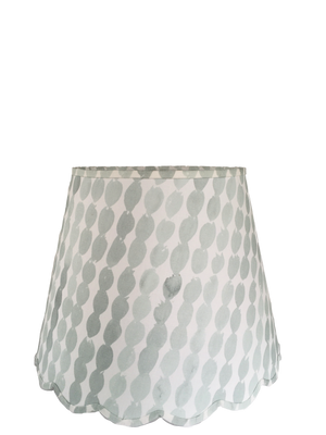Dotted Swiss Pool Scalloped Lamp Shade